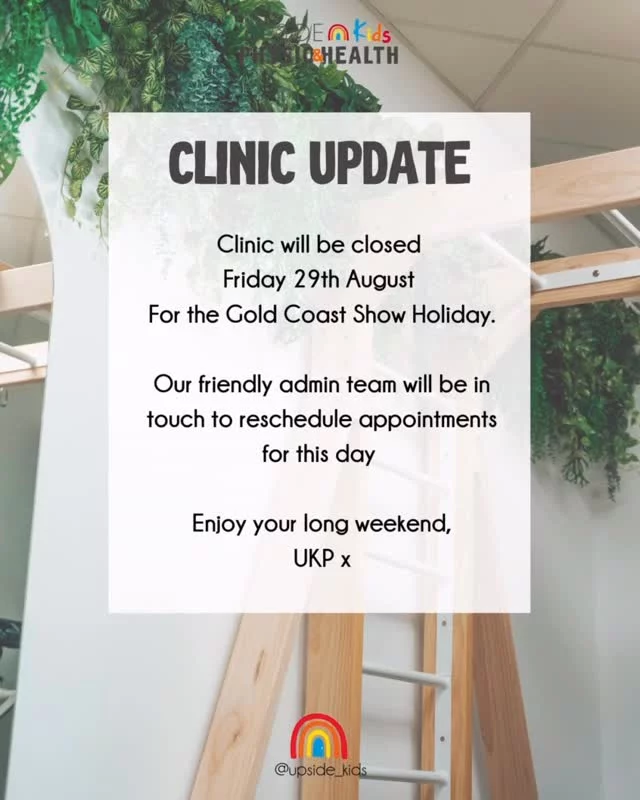 📢 Gold Coast Show Day Closure

Our clinic will be closed Friday, 29th August for the public holiday! 🌞

If you had an appointment on this day, our friendly admin team will reach out to reschedule. We will be open Saturday as usual!