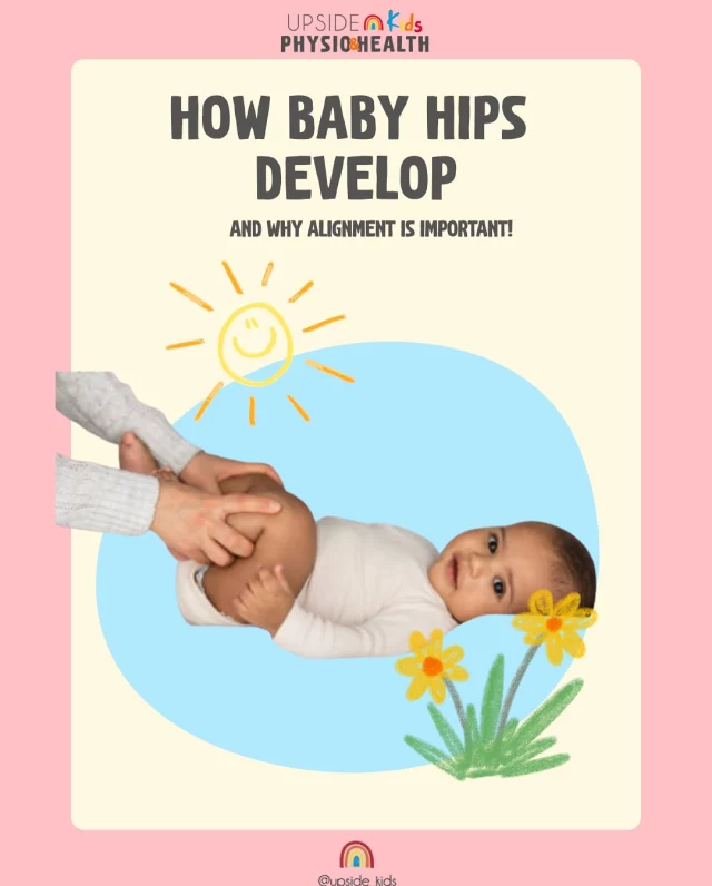 Your baby’s hips are incredible! At birth, they’re mostly soft cartilage and still shaping. In the first 6 months, the ball and socket of the hip work together: the ball helps the socket deepen, while the socket supports the ball. This is a critical stage for hip growth and alignment.

If the hip doesn’t develop as it should, it can lead to a shallow socket (dysplasia), instability, or even dislocation, known as Developmental Dysplasia of the Hip (DDH). That’s why early monitoring, safe swaddling, and proper positioning are so important.

💡 Healthy hips = the foundation for rolling, crawling, sitting, and walking.

If you ever have concerns about your baby’s hips, check in with your GP or local paediatric physio - early advice can make a big difference.

Source: Developmental Dysplasia of the Hip - NCBI Bookshelf (2024) 

#UpsideKidsPhysio #BeesBabyWearing #PaediatricsPhysio #DDH